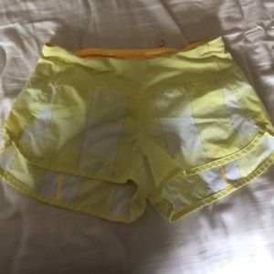 size 2 Lululemon shorts. Regular length